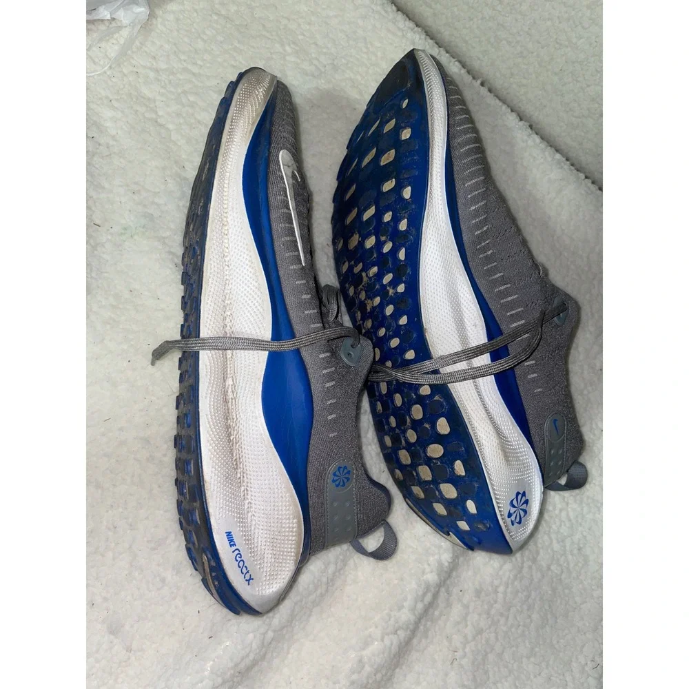 Men's Gray Nike Reactx Infinity Run 4‎ Shoes Size 15 FJ1221-011